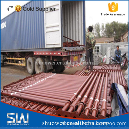 adjustable steel props with ce/iso from hebei shuowei